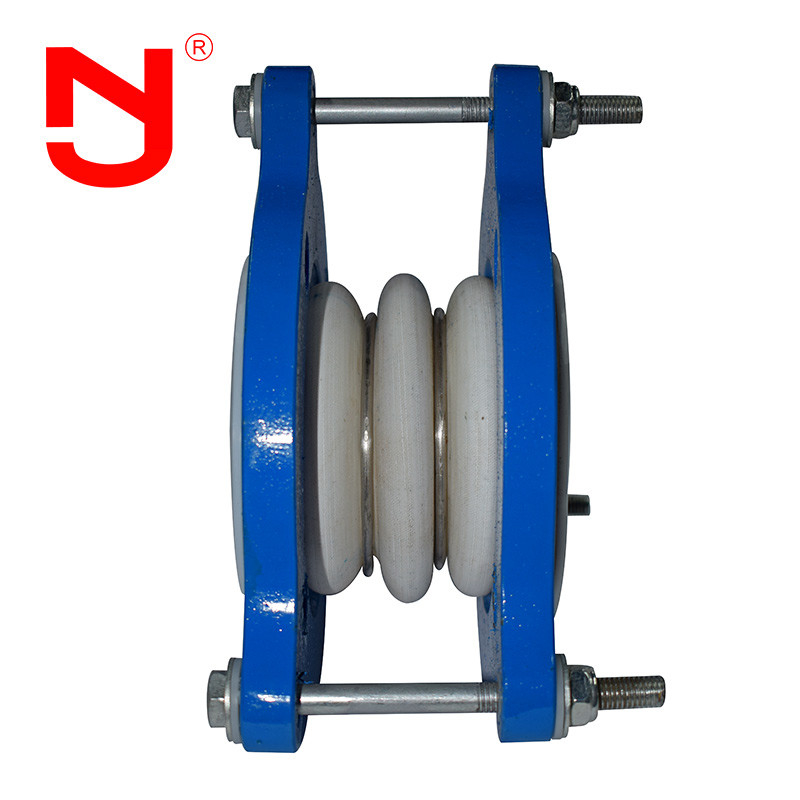 Chemikalienbeständige PTFE-Ausdehnungsgelenke Einfache Installation Edelstahl-Schnürstangen DIN/BS/ANSI/JIS Flanschstandard
