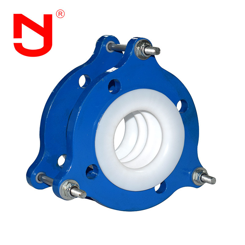 Chemikalienbeständige PTFE-Ausdehnungsgelenke Einfache Installation Edelstahl-Schnürstangen DIN/BS/ANSI/JIS Flanschstandard