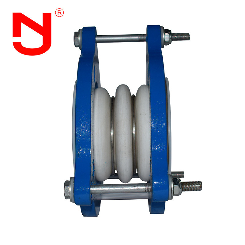 Druck-PTFE-Ausdehnungsgelenk mit Kohlenstoffstahlflansche Einfache Installation DIN/BS/ANSI/JIS konform
