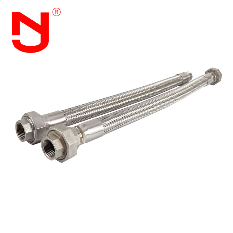 Edelstahldraht geflochtener Flexibler Metallschlauch Unionstyp Metall geflochtener Wasserflexibel