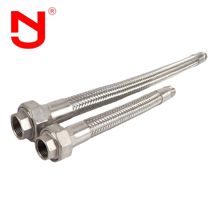 Edelstahldraht geflochtener Flexibler Metallschlauch Unionstyp Metall geflochtener Wasserflexibel