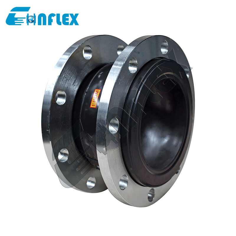 Industrial Flange Rubber Expansion Bellows for Thermal Growth Compensation and Pump Vibration Damping