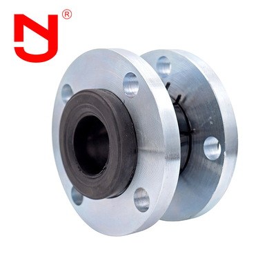 DN50 EPDM Einkugel Gummi Expansionsgelenk SS304 Metall Flanke Expansionsgelenk