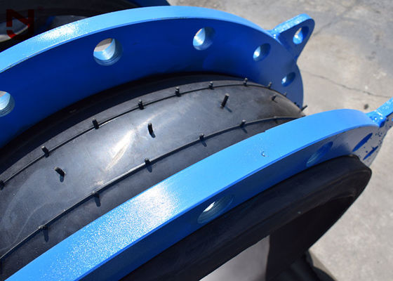 LÄRM DN80 einzelne setzte Bereich-Gummidehnfuge-Stahldrahtlitze Ring unter Druck